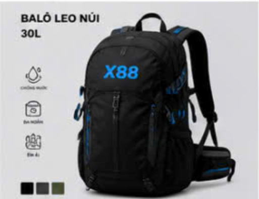 Balo leo núi 30L